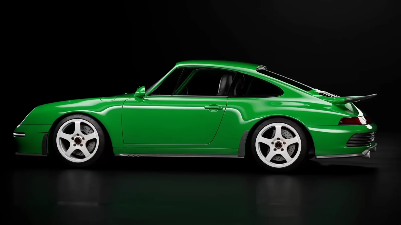 REEN reengineered Porsche 993, side profile